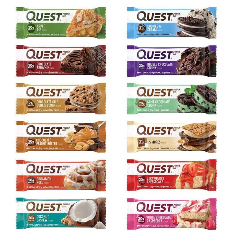 Quest Nutrition Quest Protein Bars - 12 Bars